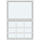 Med 2 vannrette og 2‎ ‎‎loddrette‏‏‎ ‎sprosser