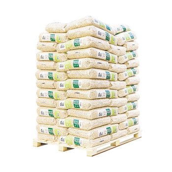 Trepellets (48 poser pakket på en trepall (720kg))
