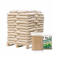 Trepellets, 48 poser pakket på en trepall (720kg)